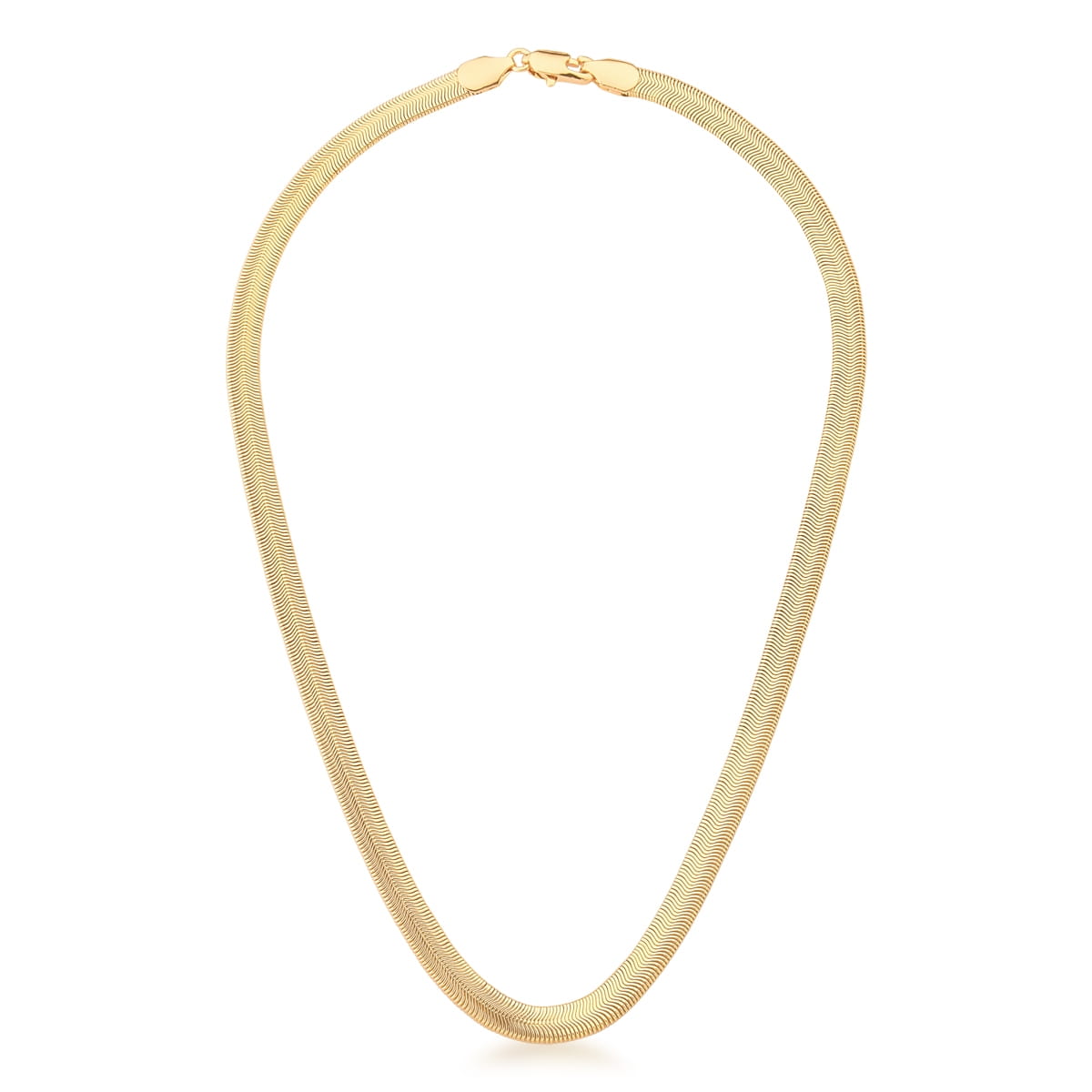 Colar corrente malha ouro 6mm