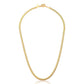 Colar corrente malha ouro 4mm