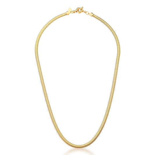 Colar corrente malha ouro 4mm