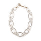 Colar Chain em resina fosca cristal