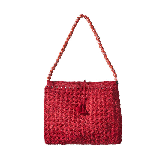 Bolsa Sofie Laranja e Vermelha